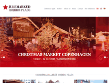 Tablet Screenshot of julemarked.nu